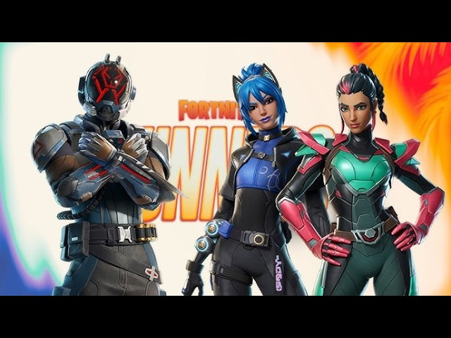 Fortnite Battle Royale gameplay with players exploring a colorful game world