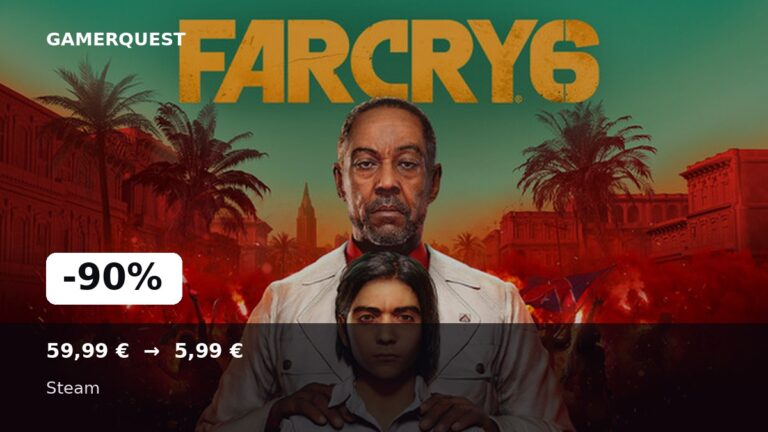 Far Cry® 6 -90% sur Steam - GamerQuest