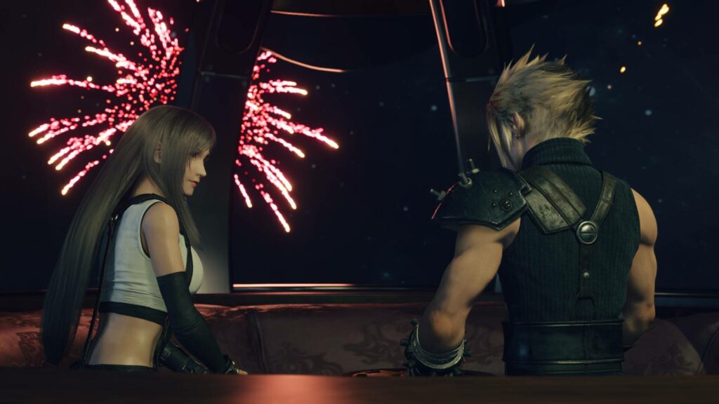 Tifa et Cloud dans Final Fantasy VII, image de l’article Final Fantasy VII Revelation