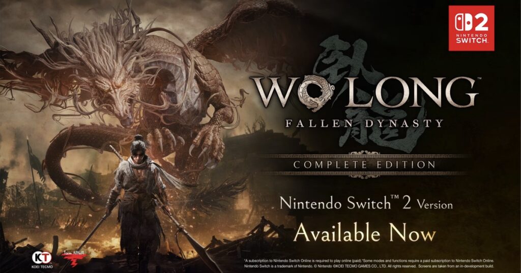 Wo Long Complete Edition arrive sur Switch 2 : performance en deçà des rivaux - GamerQuest