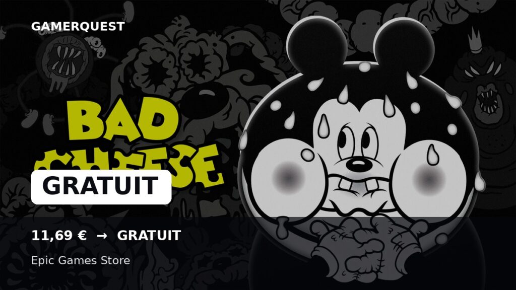 Bad Cheese gratuit sur Epic Games Store - GamerQuest