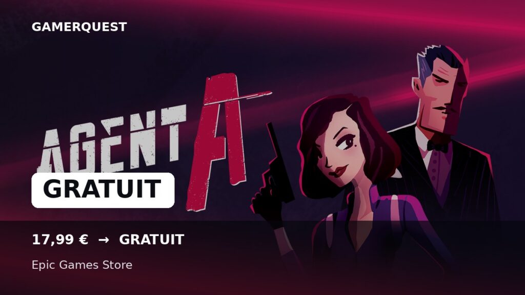 Agent A - Casse-tête d’espions gratuit sur Epic Games Store - GamerQuest