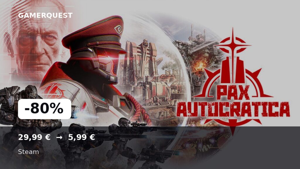 Pax Autocratica -80% sur Steam - GamerQuest