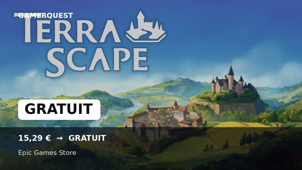 TerraScape gratuit sur Epic Games Store - GamerQuest