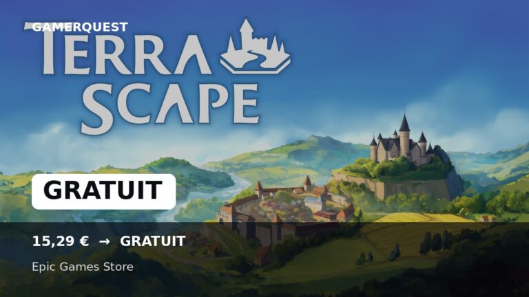 TerraScape gratuit sur Epic Games Store - GamerQuest