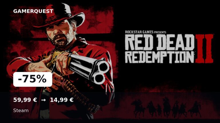 Red Dead Redemption 2 -75% sur Steam - GamerQuest